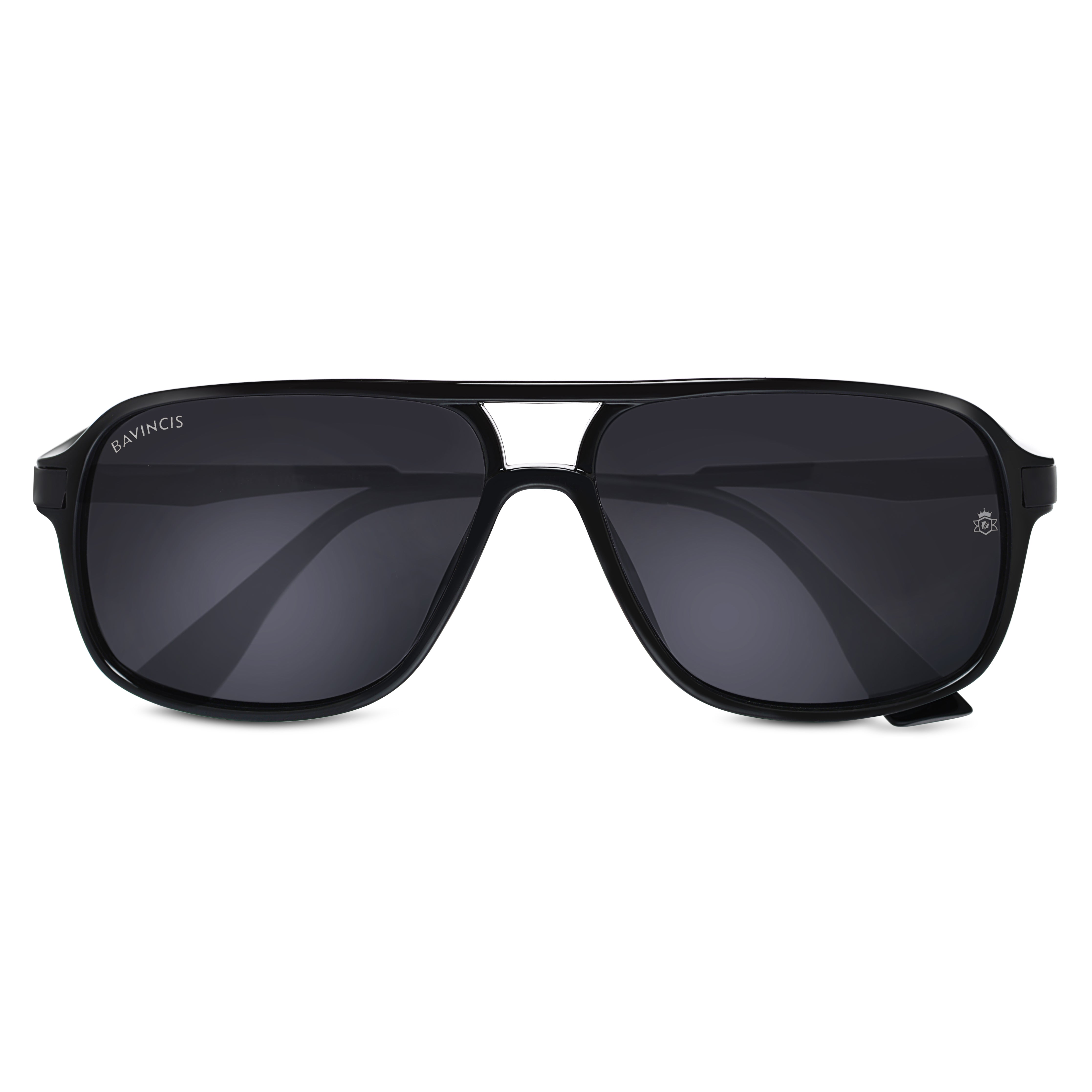 Bavincis Rebel Glossy Black And Black Edition Sunglasses - BAVINCIS