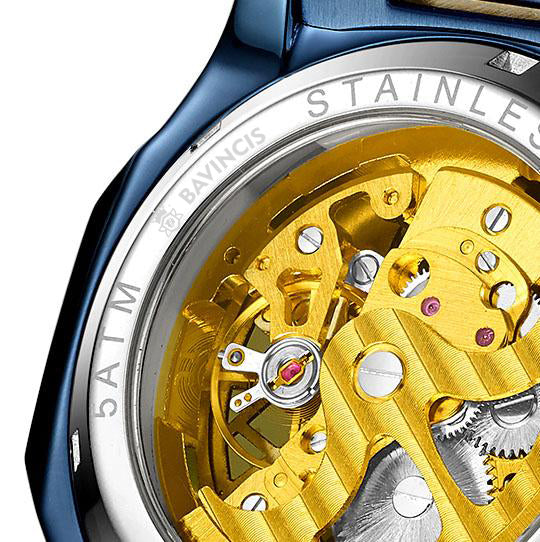 Bavincis Casenova Blue and Black I Automatic Watch - BAVINCIS