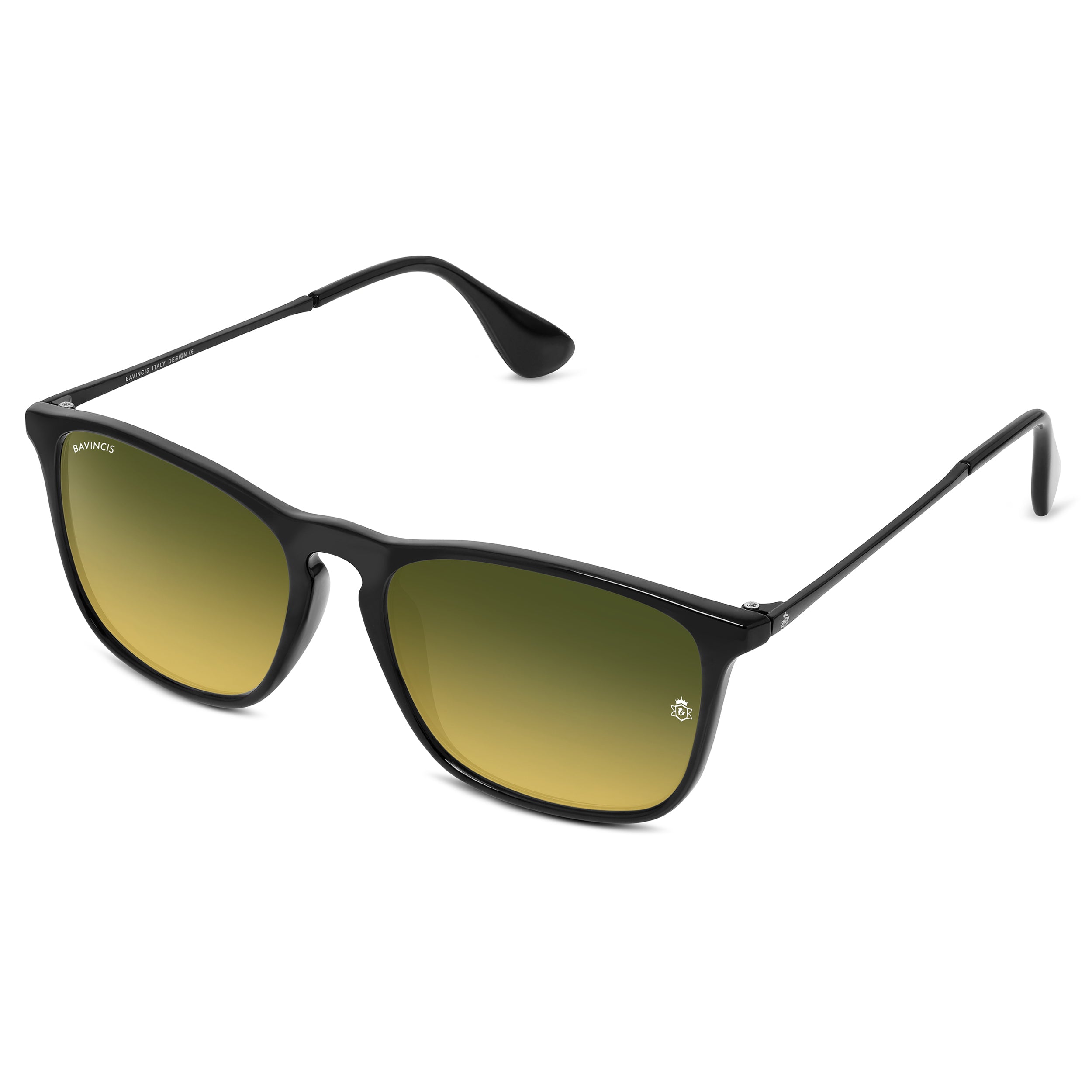 Bavincis Miller Black And Green Gradiant Edition sunglasses - BAVINCIS