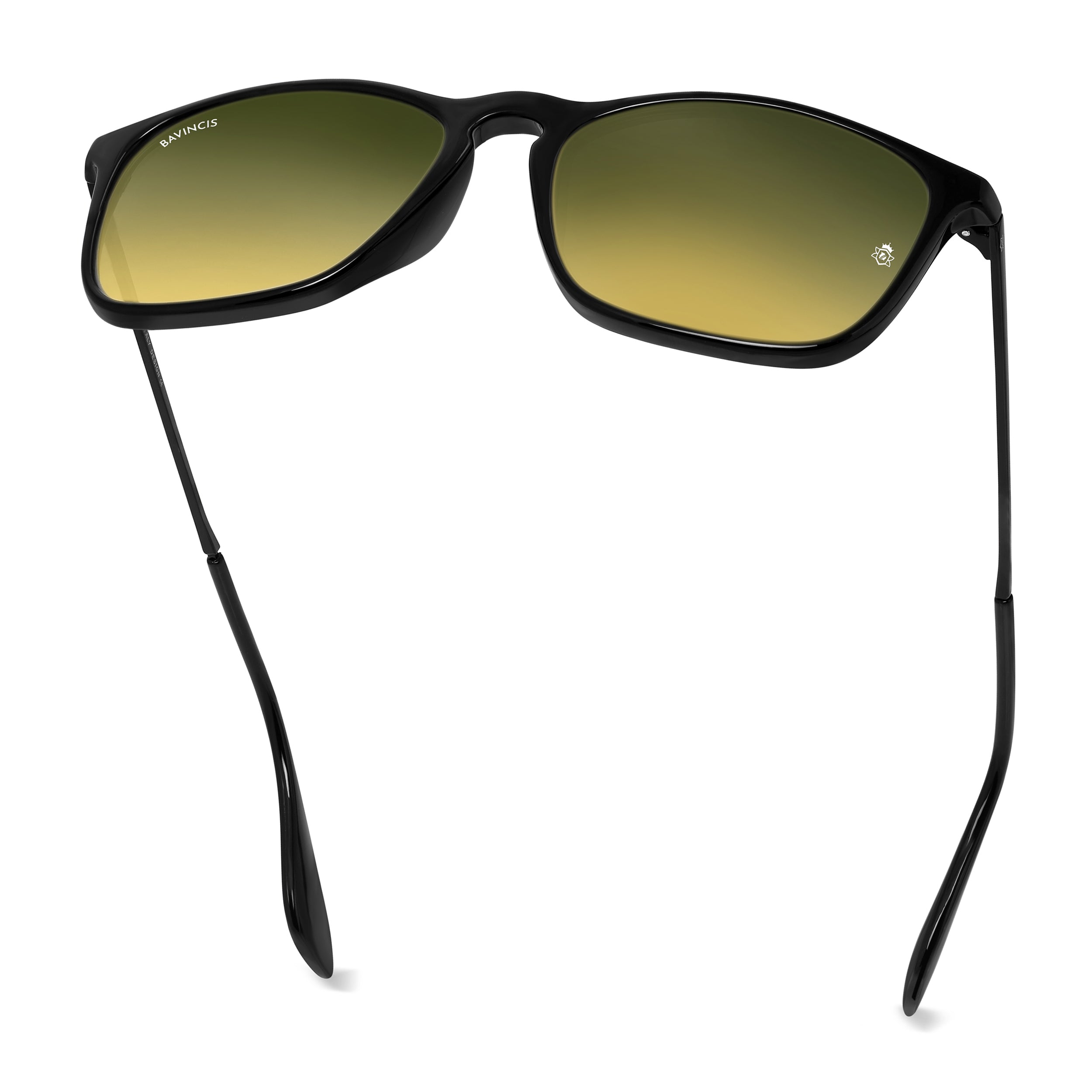 Bavincis Miller Black And Green Gradiant Edition sunglasses - BAVINCIS