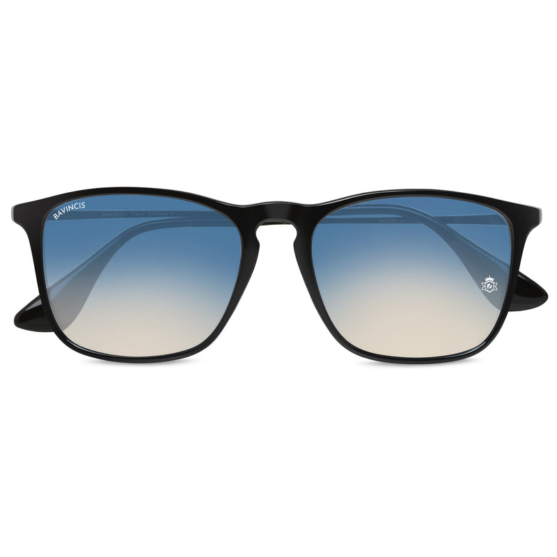 Bavincis Miller Black And Blue Gradiant Edition sunglasses - BAVINCIS
