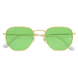 Bavincis Gemini Gold And Green Candy Edition Sunglasses