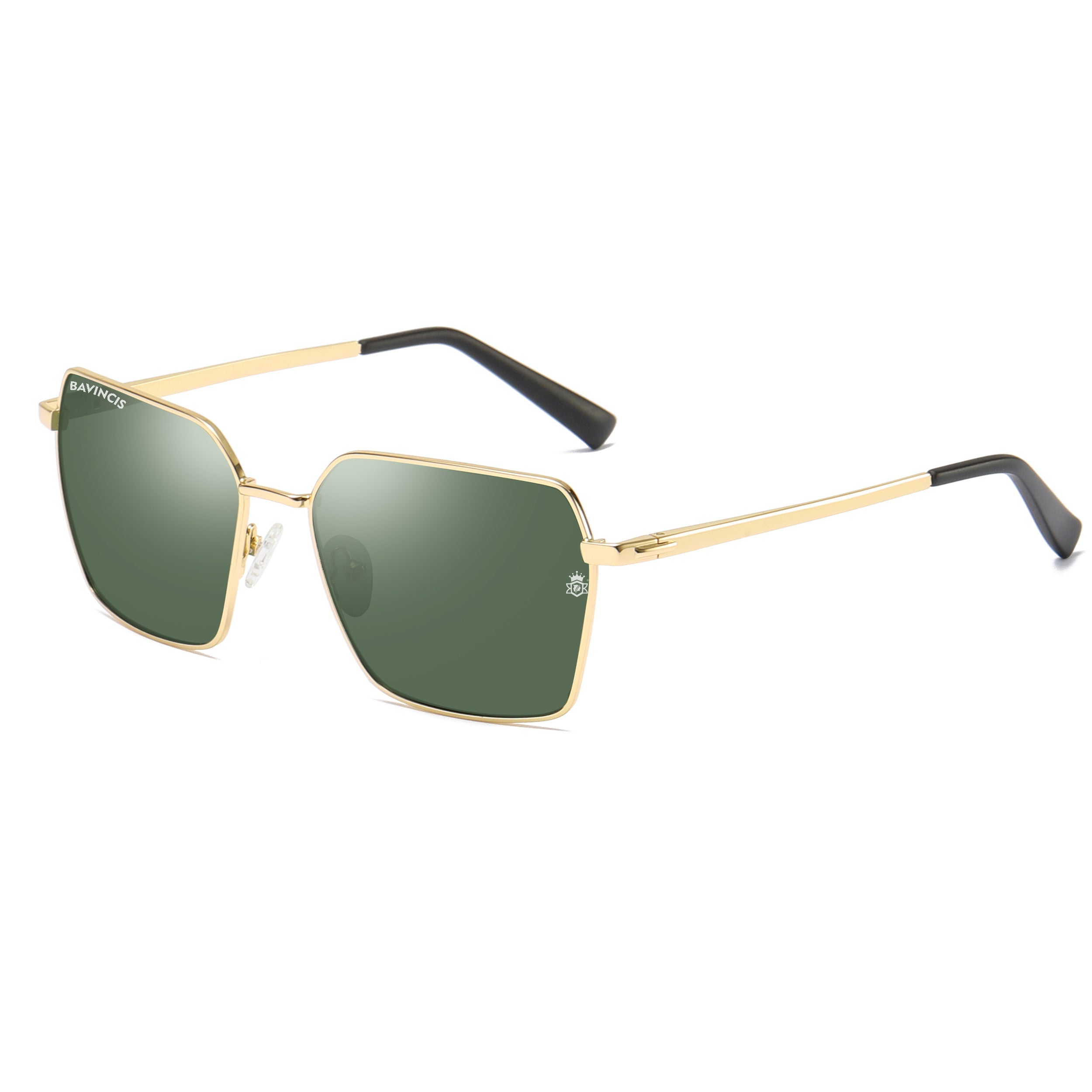 Bavincis The Bond Gold And Green Edition Sunglasses