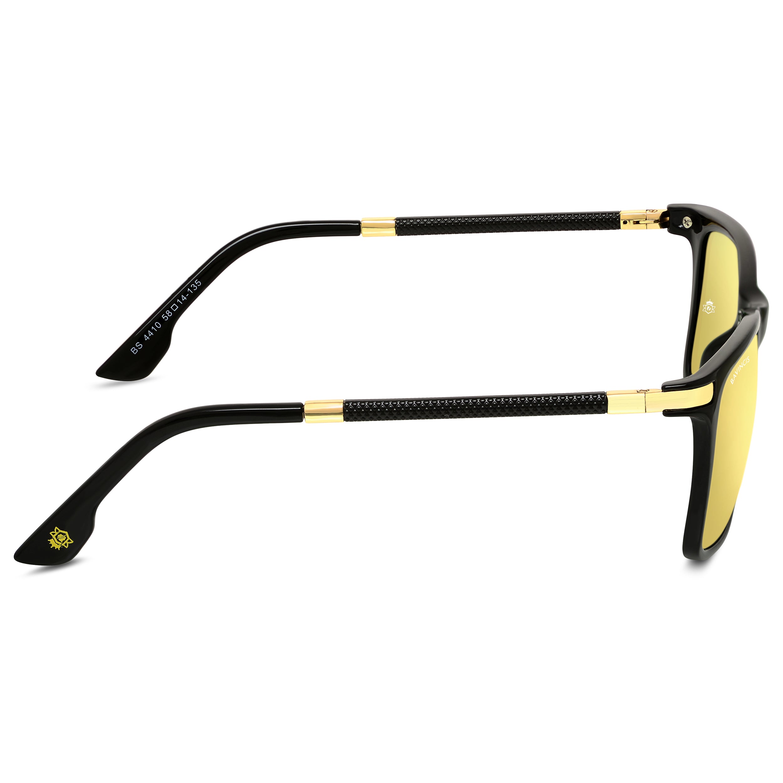 Bavincis Milano Black And Yellow Edition Sunglasses - BAVINCIS