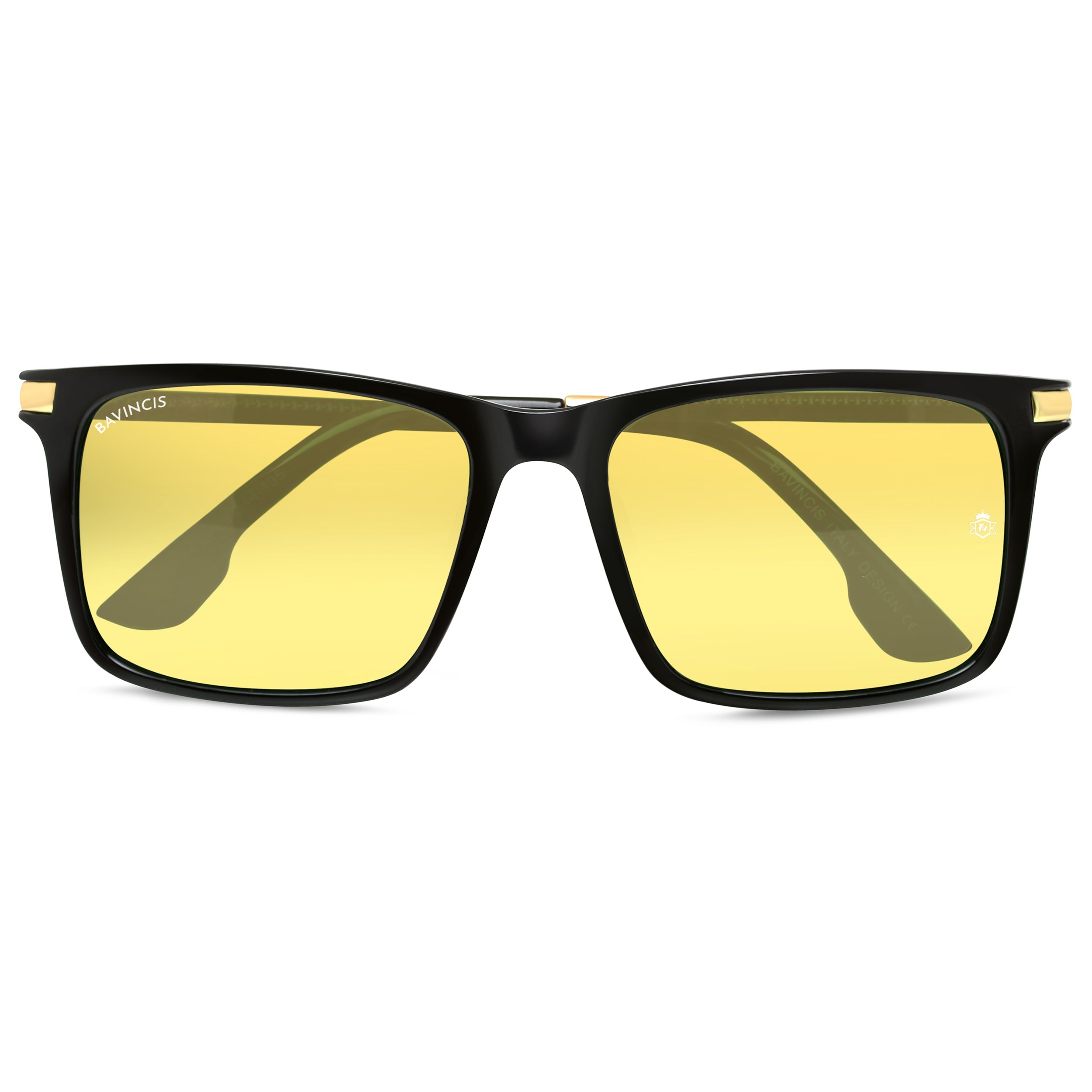 Bavincis Milano Black And Yellow Edition Sunglasses - BAVINCIS