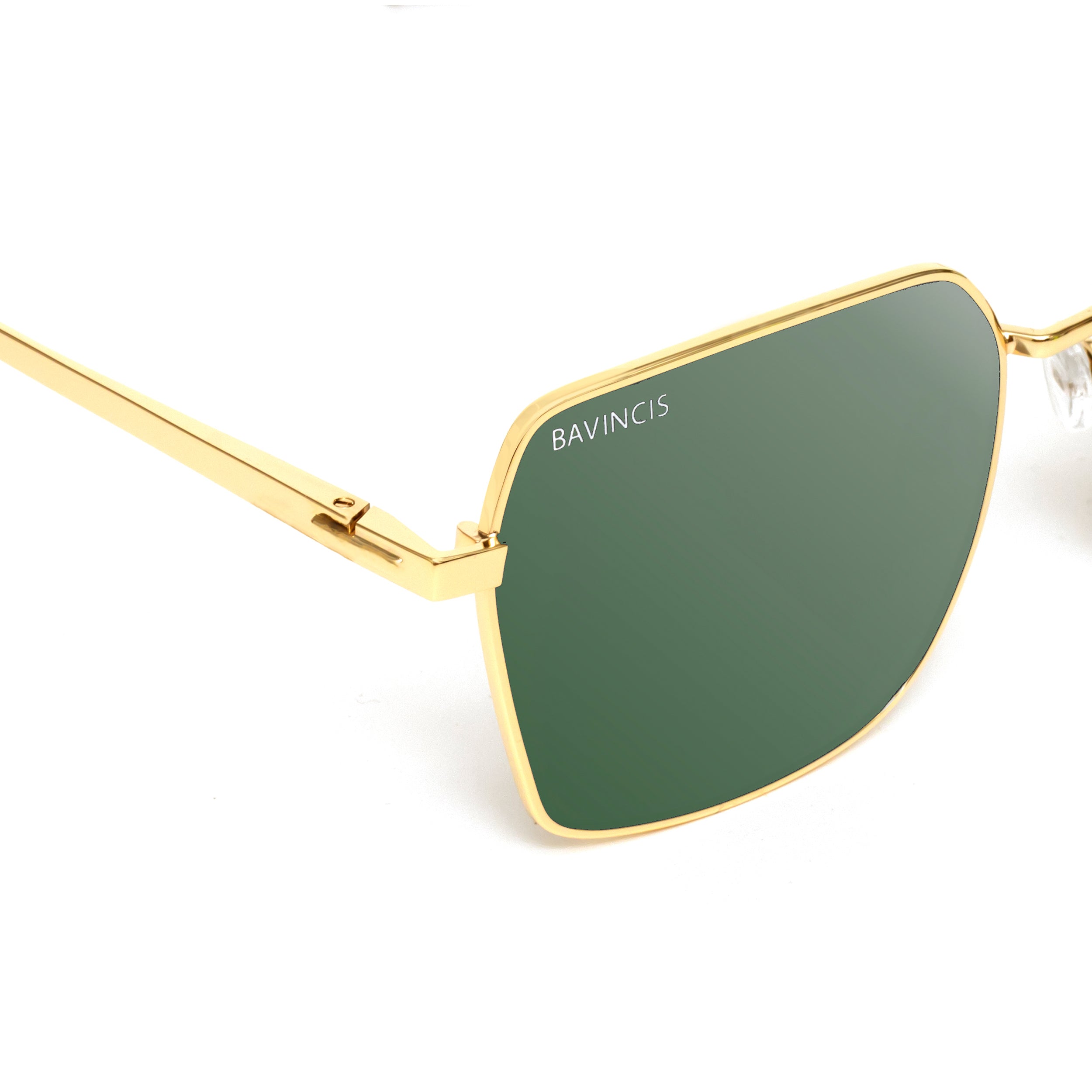 Bavincis The Bond Gold And Green Edition Sunglasses