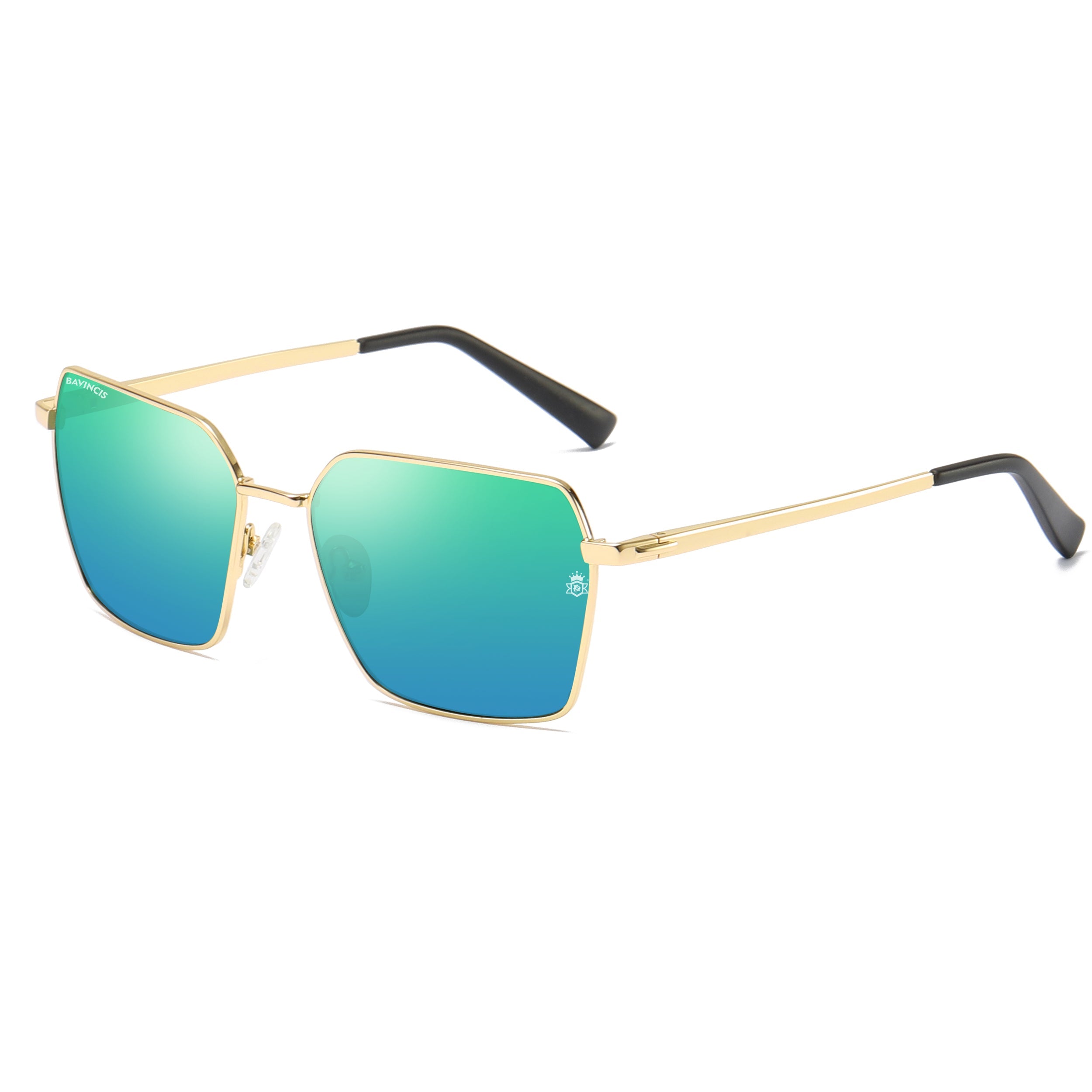 Bavincis The Bond Gold And Aqua Green Edition sunglasses