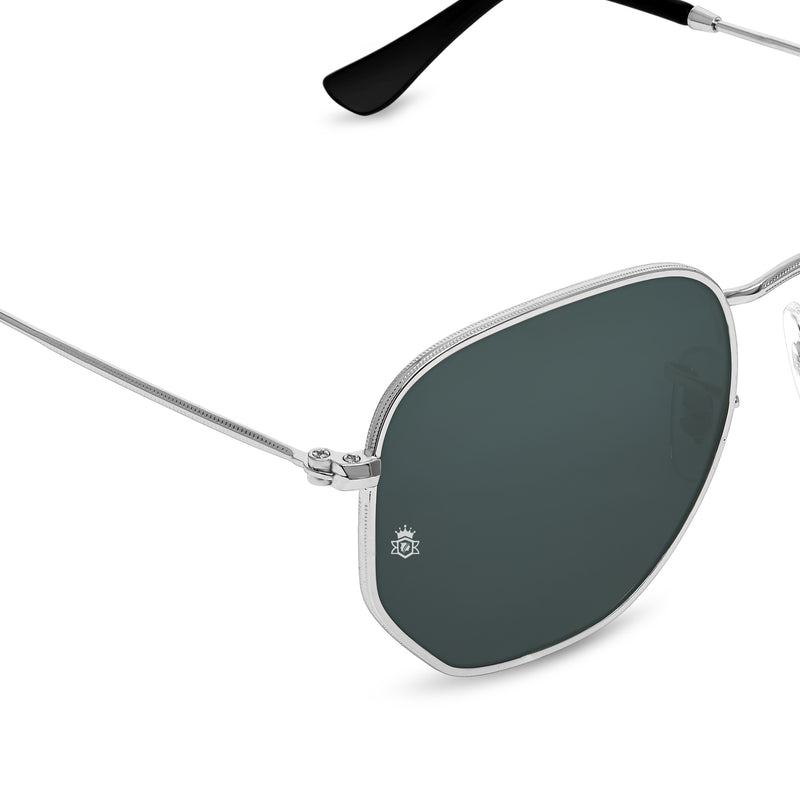 Bavincis Gemini Silver And Black Edition Sunglasses