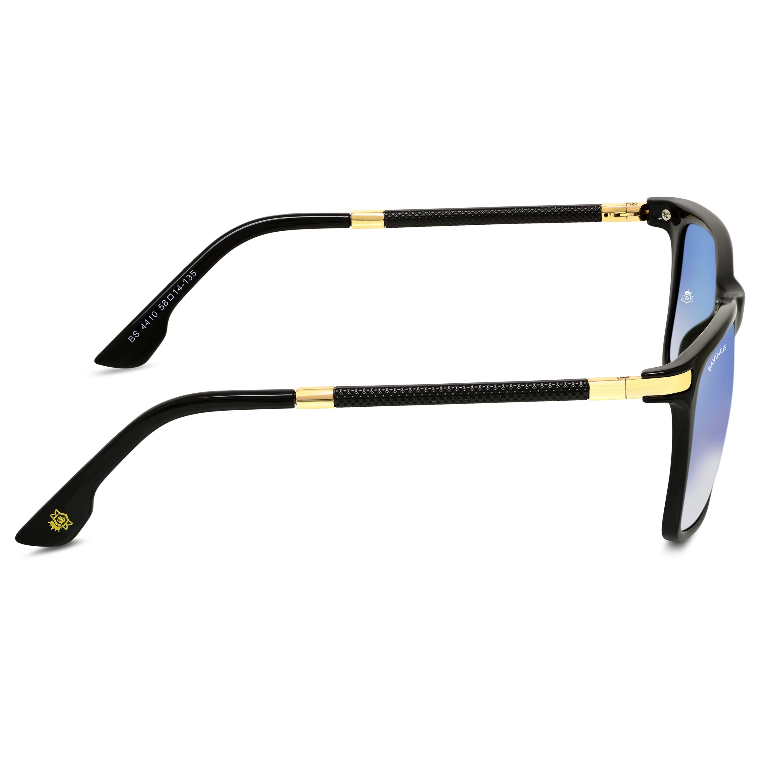 Bavincis Milano Black And Blue Gradiant Edition Sunglasses - BAVINCIS