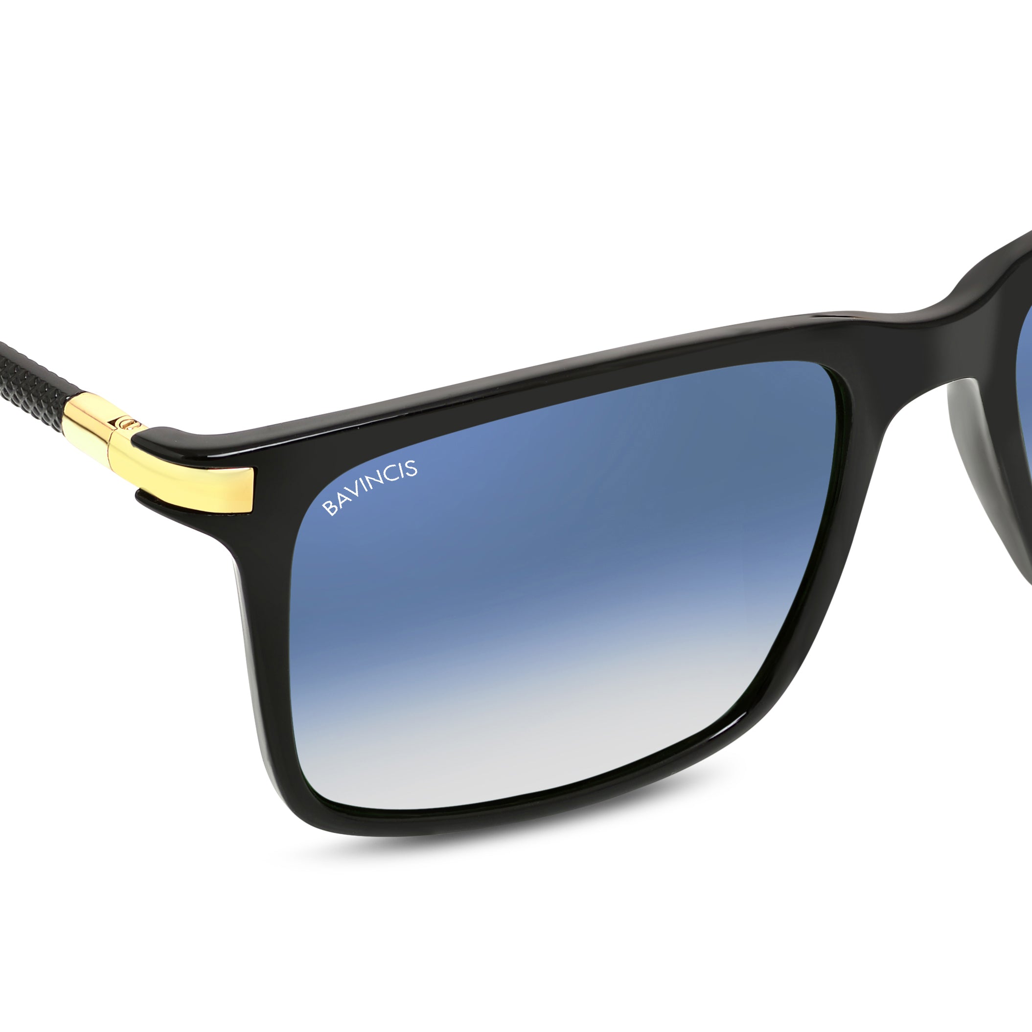 Bavincis Milano Black And Blue Gradient Edition Sunglasses