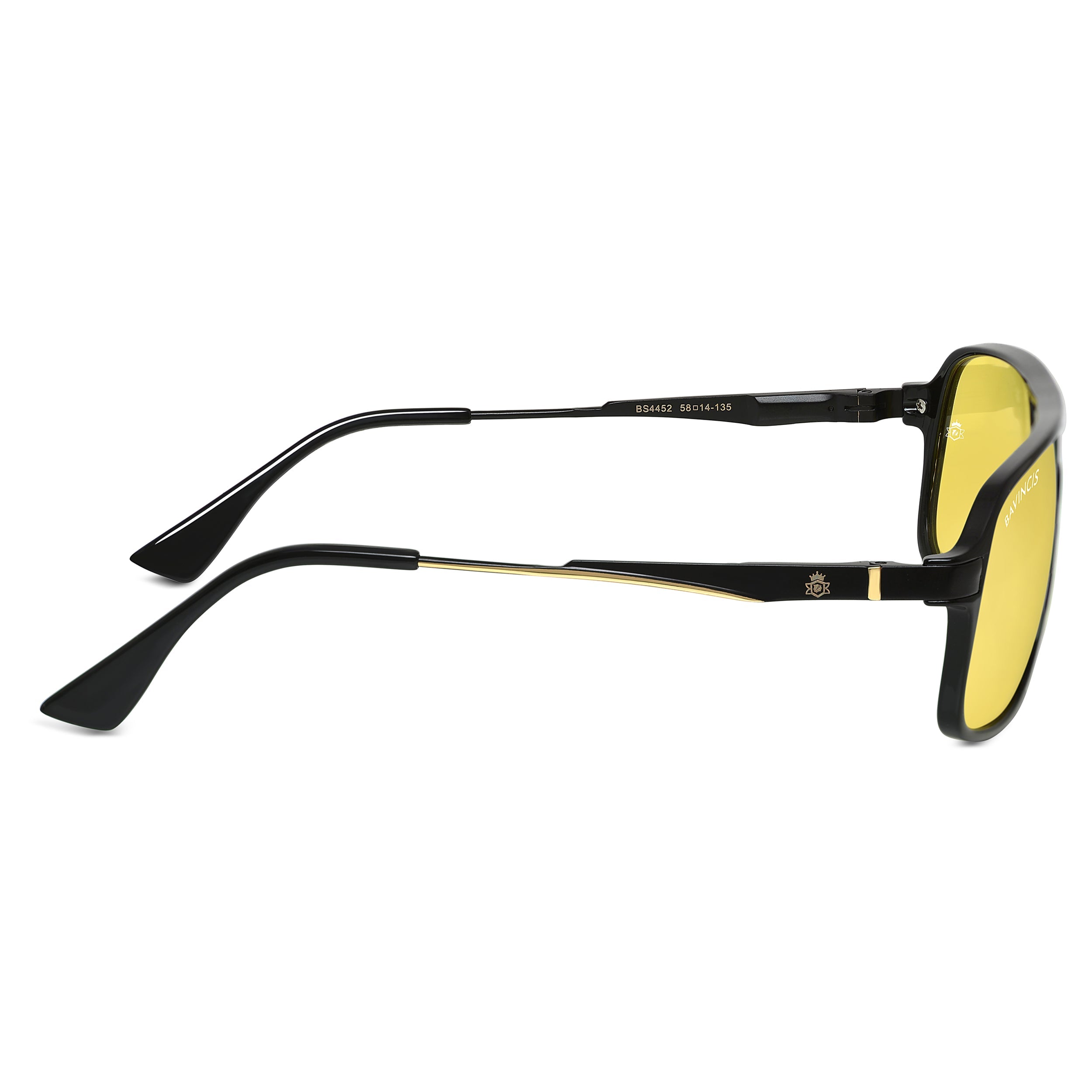 Bavincis Rebel Black And Yellow Edition Sunglasses - BAVINCIS