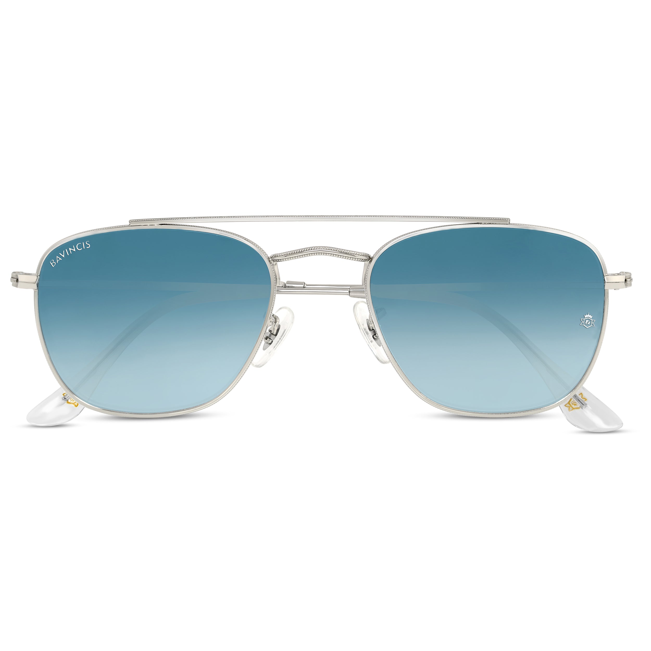 Bavincis Gracia Silver  And Grey Gradient Edition Sunglasses