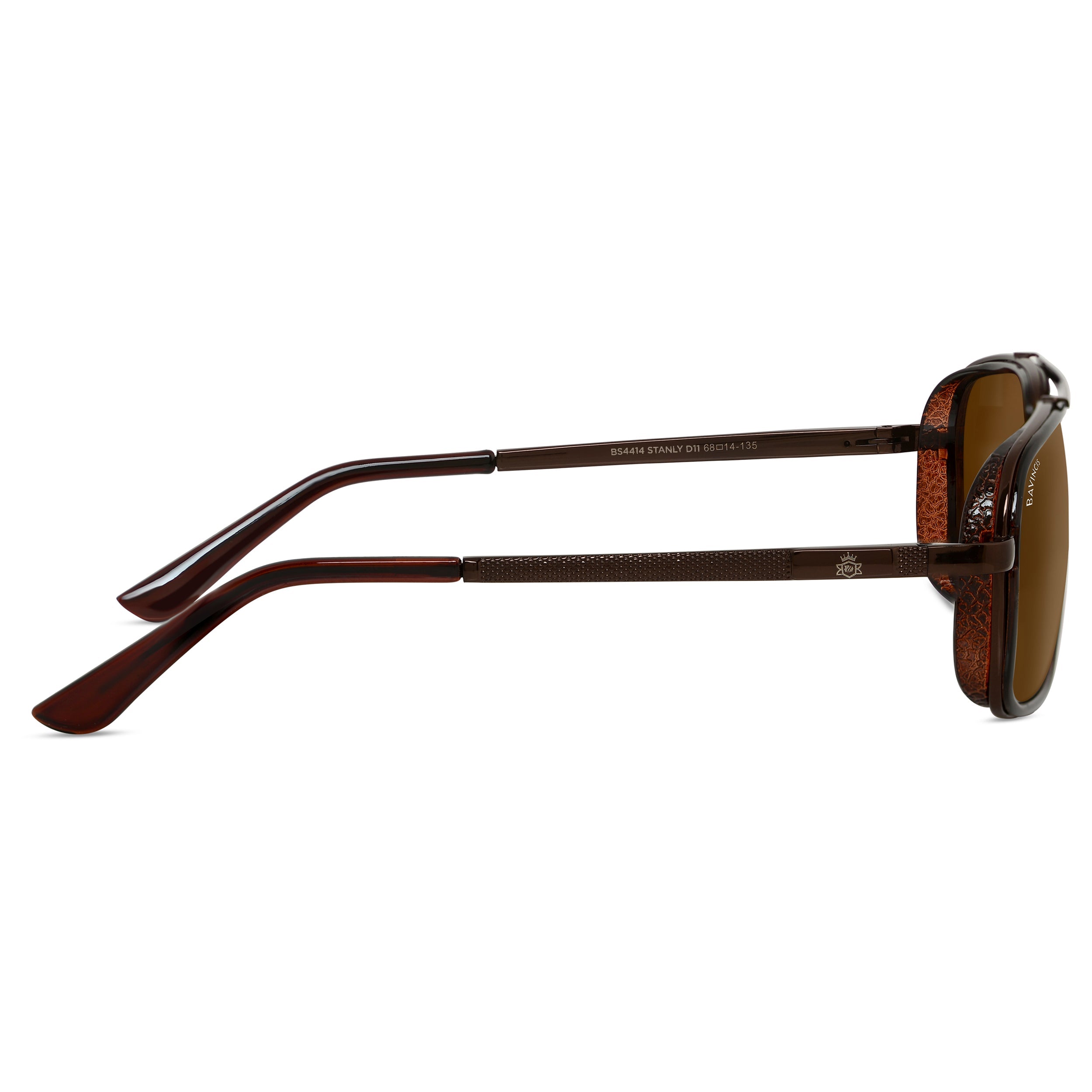 Bavincis Stanly D11 Brown And Brown Edition Sunglasses