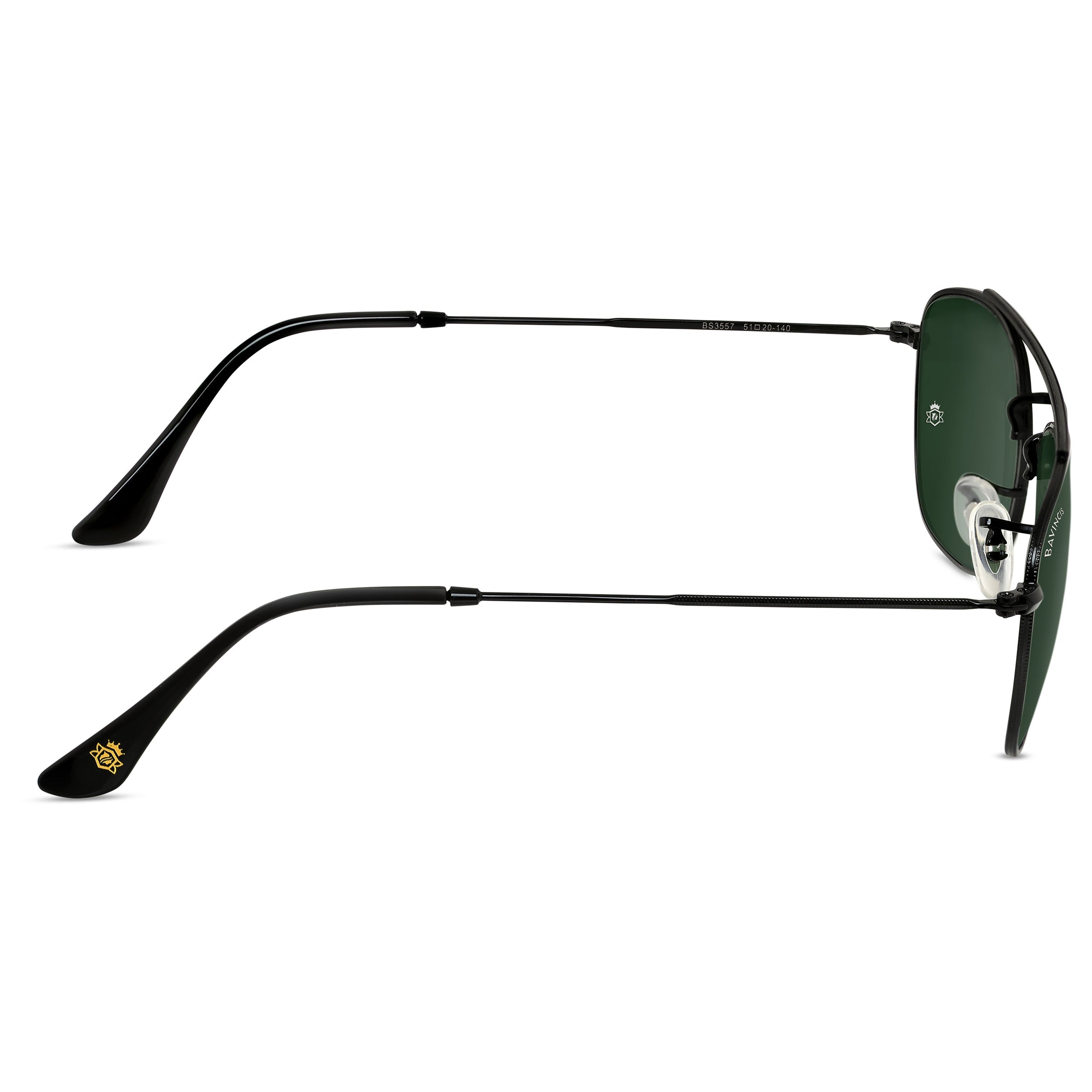 Bavincis Gracia Black And Green Edition Sunglasses