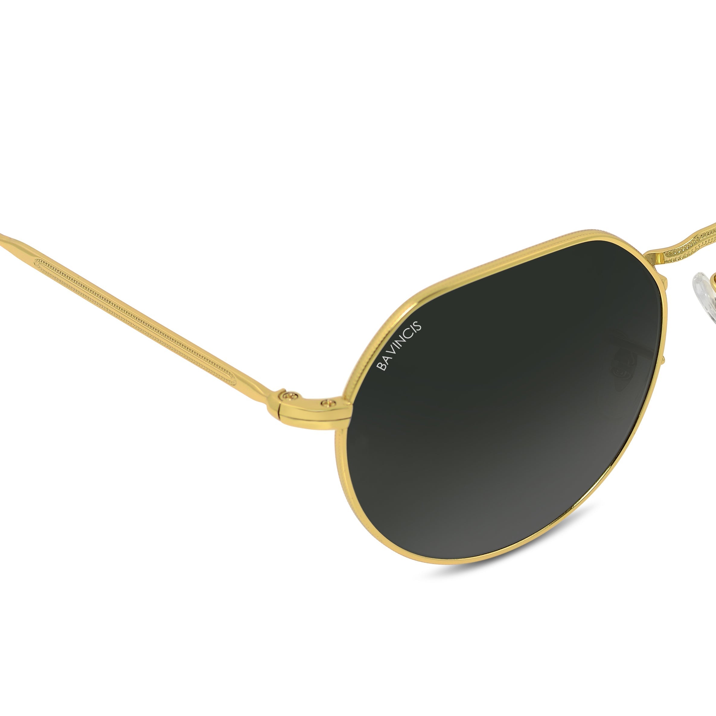 Bavincis Cooper Gold And Black Edition Sunglasses