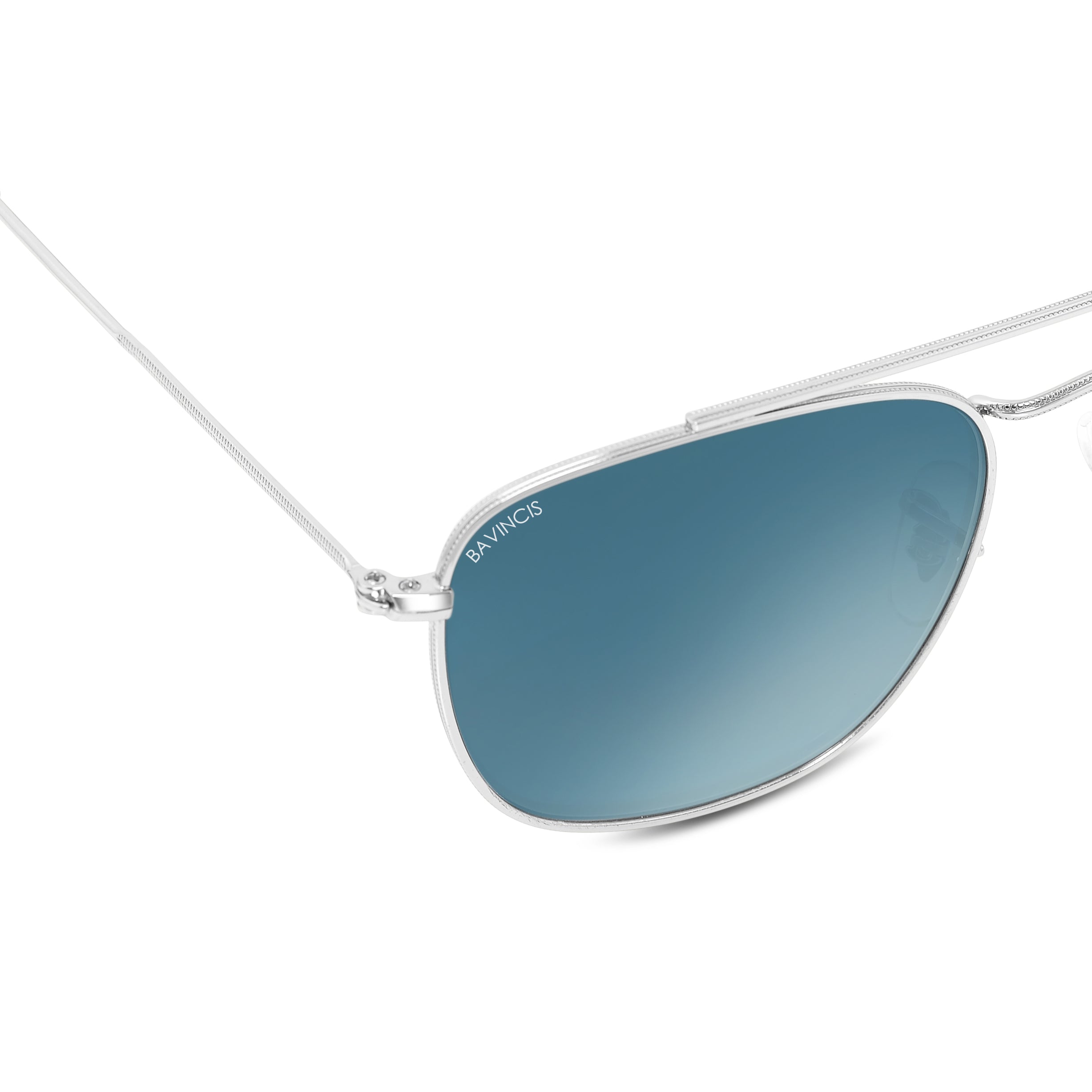 Bavincis Gracia Silver  And Grey Gradient Edition Sunglasses