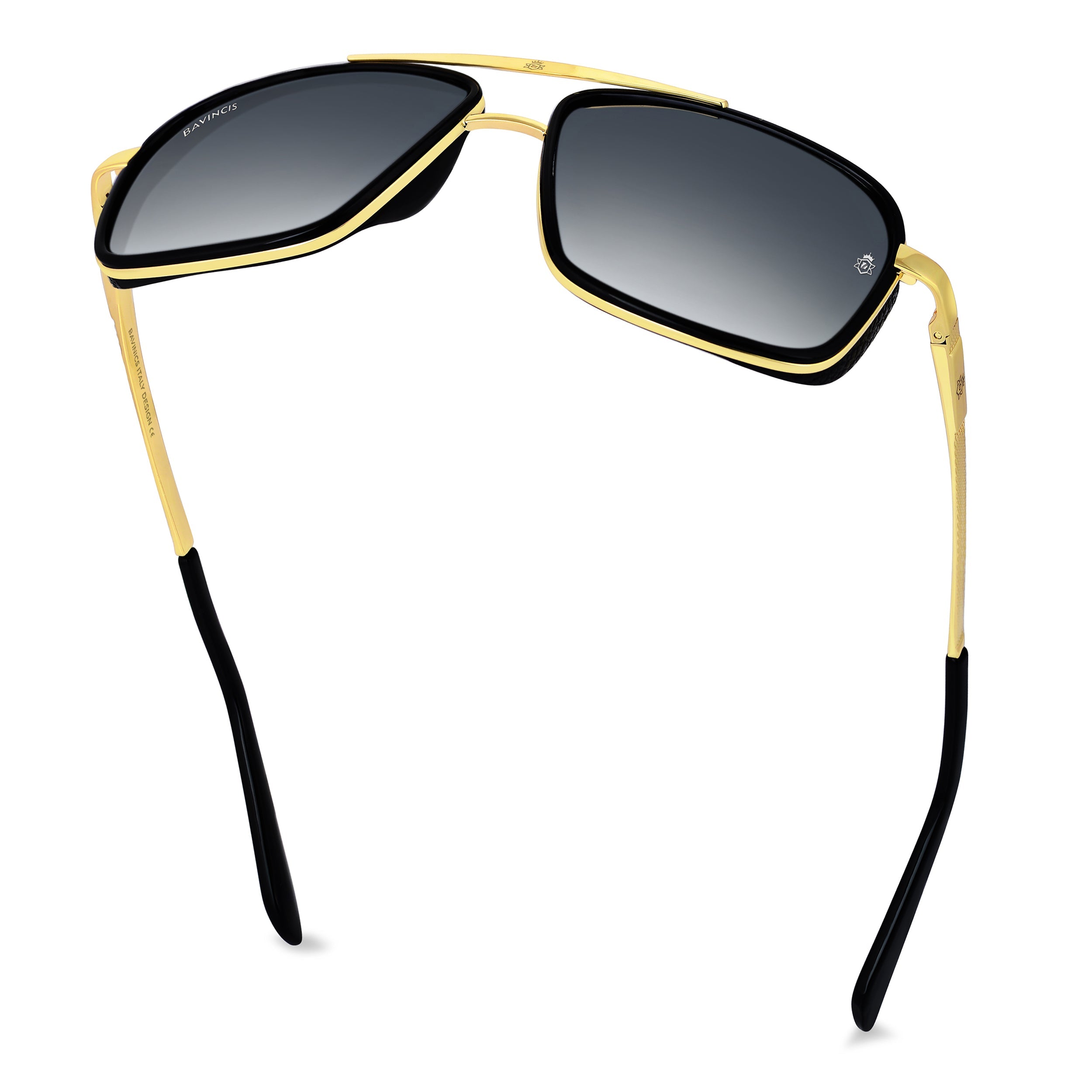 Bavincis Stanly D11 Gold And Gray Gradient Edition Sunglasses