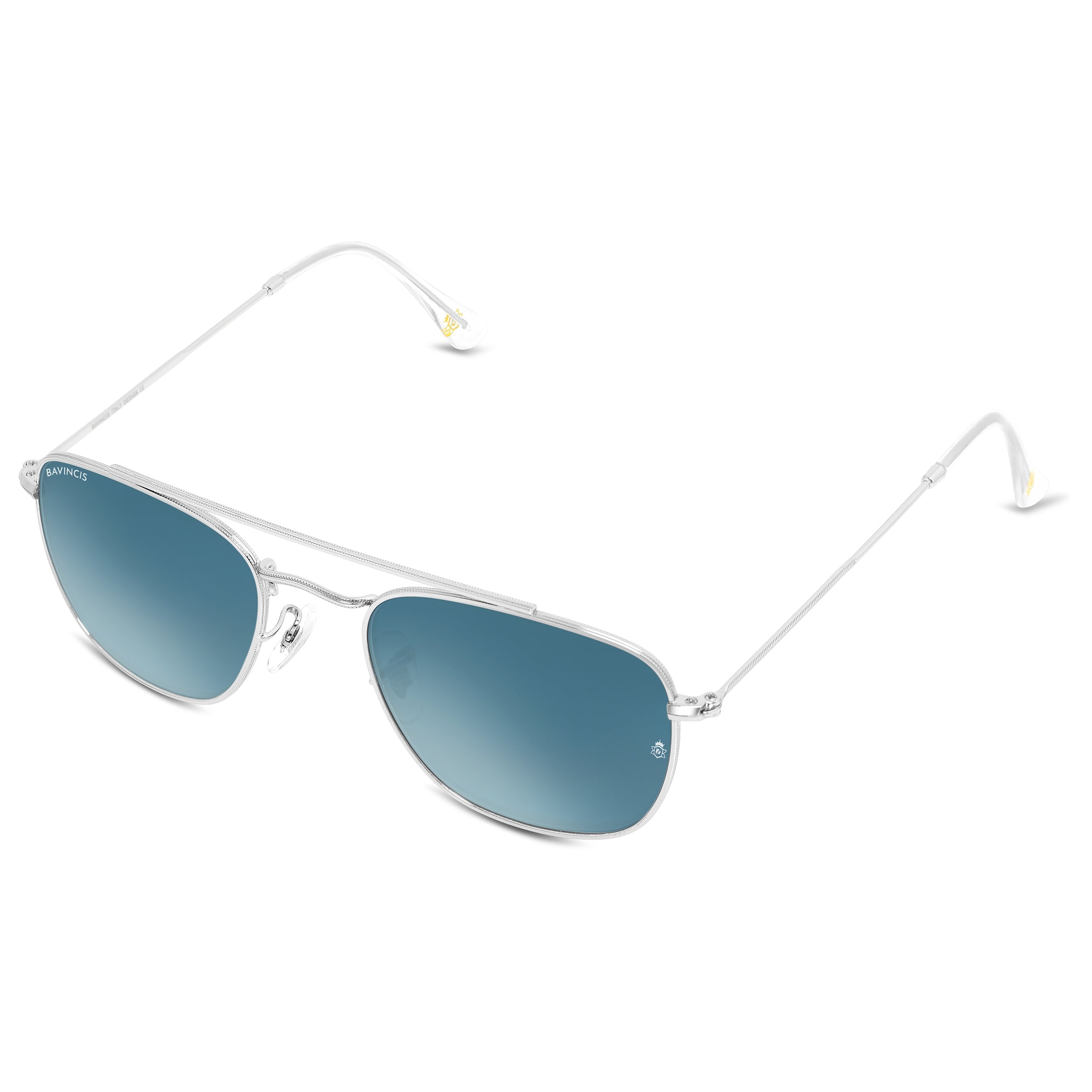 Bavincis Gracia Silver  And Grey Gradient Edition Sunglasses