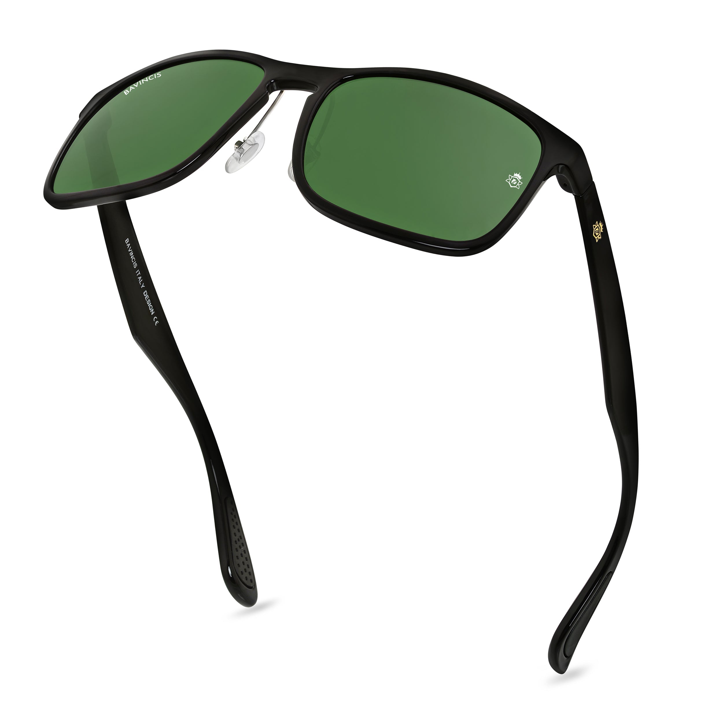 Bavincis Austen Black And Green Edition Sunglasses