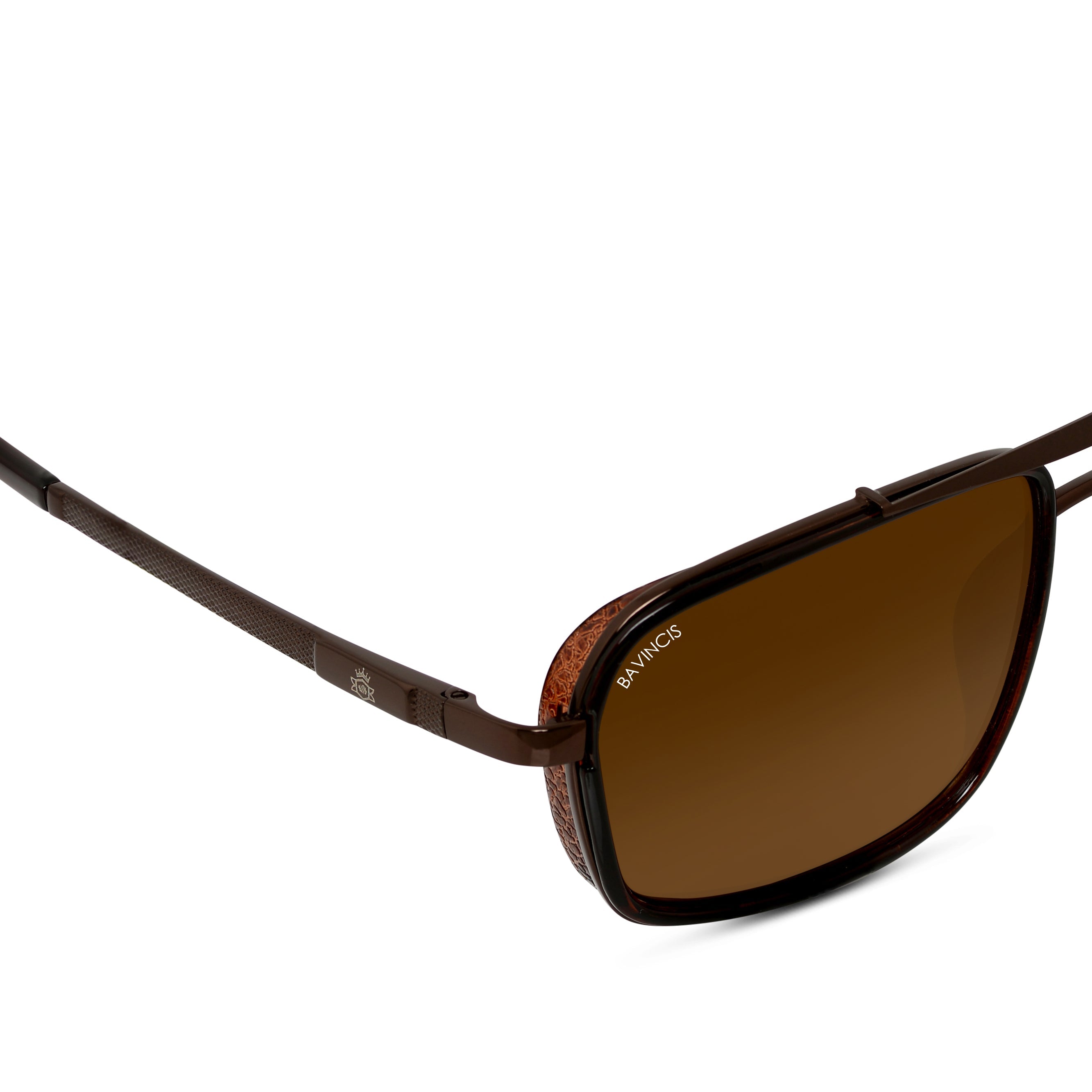 Bavincis Stanly D11 Brown And Brown Edition Sunglasses