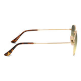 Bavincis Gemini Gold And Green Gradient Edition Sunglasses