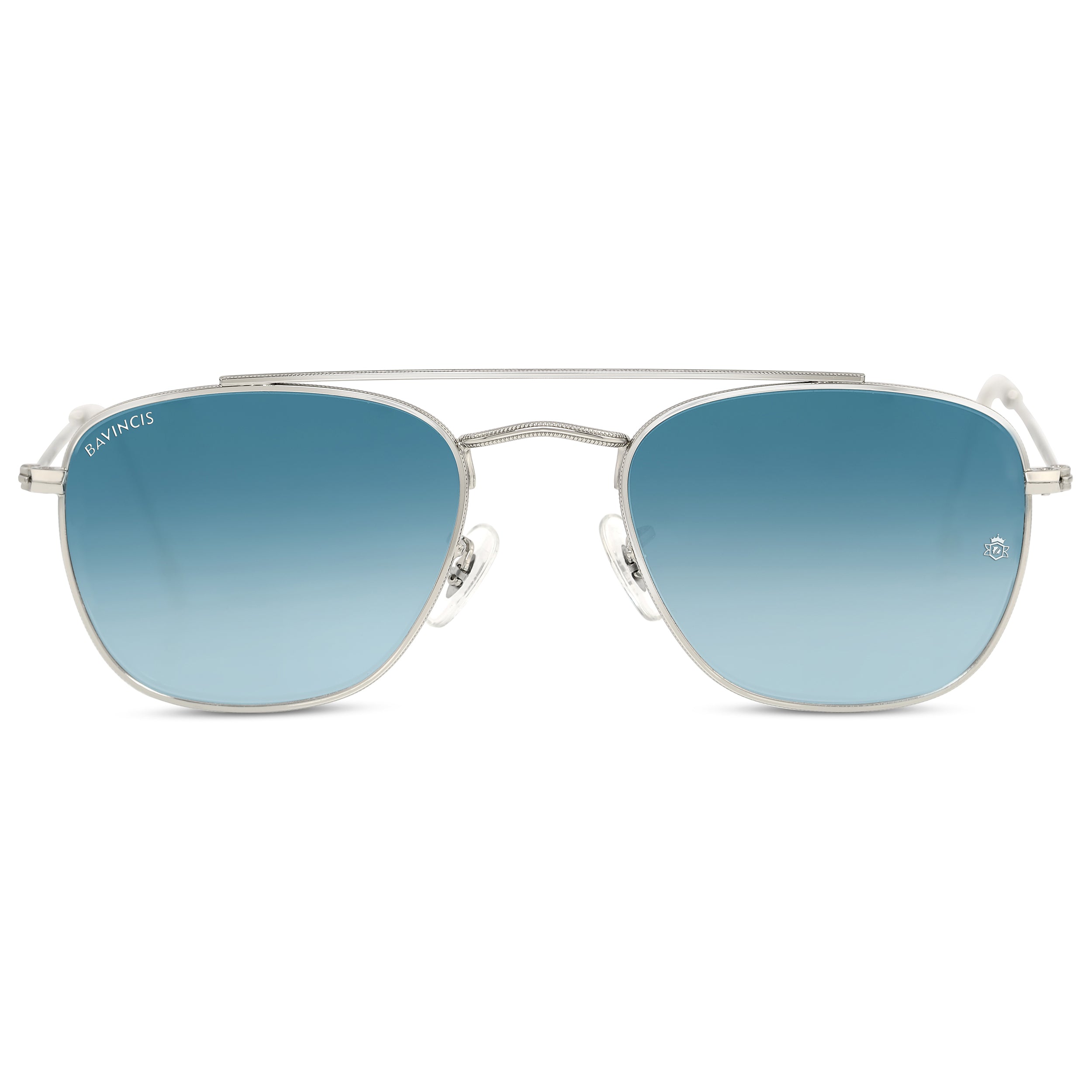 Bavincis Gracia Silver  And Grey Gradient Edition Sunglasses