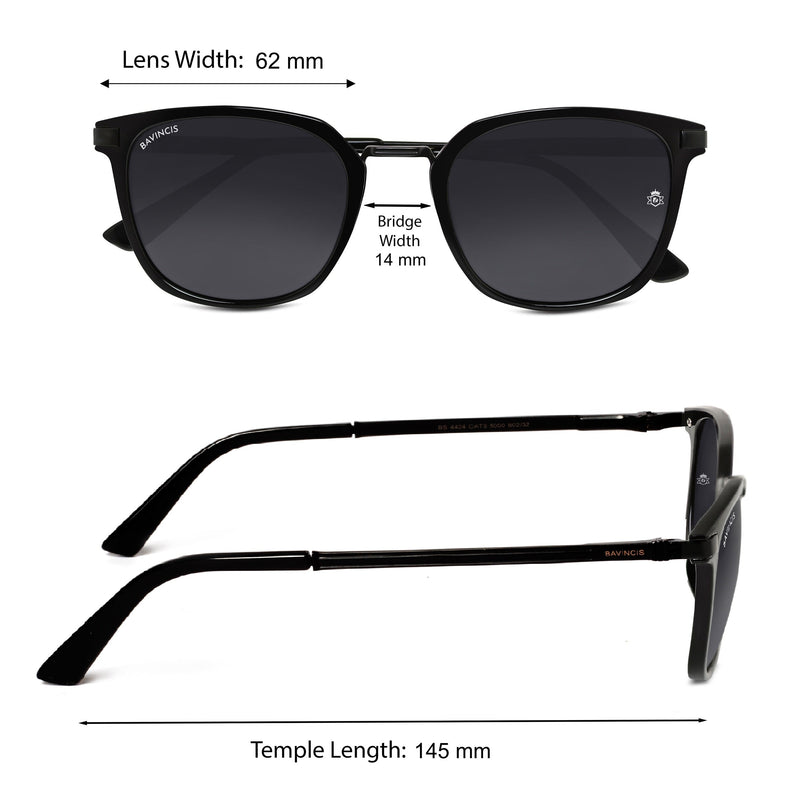 Bavincis Spencer Black And Black Edition sunglasses