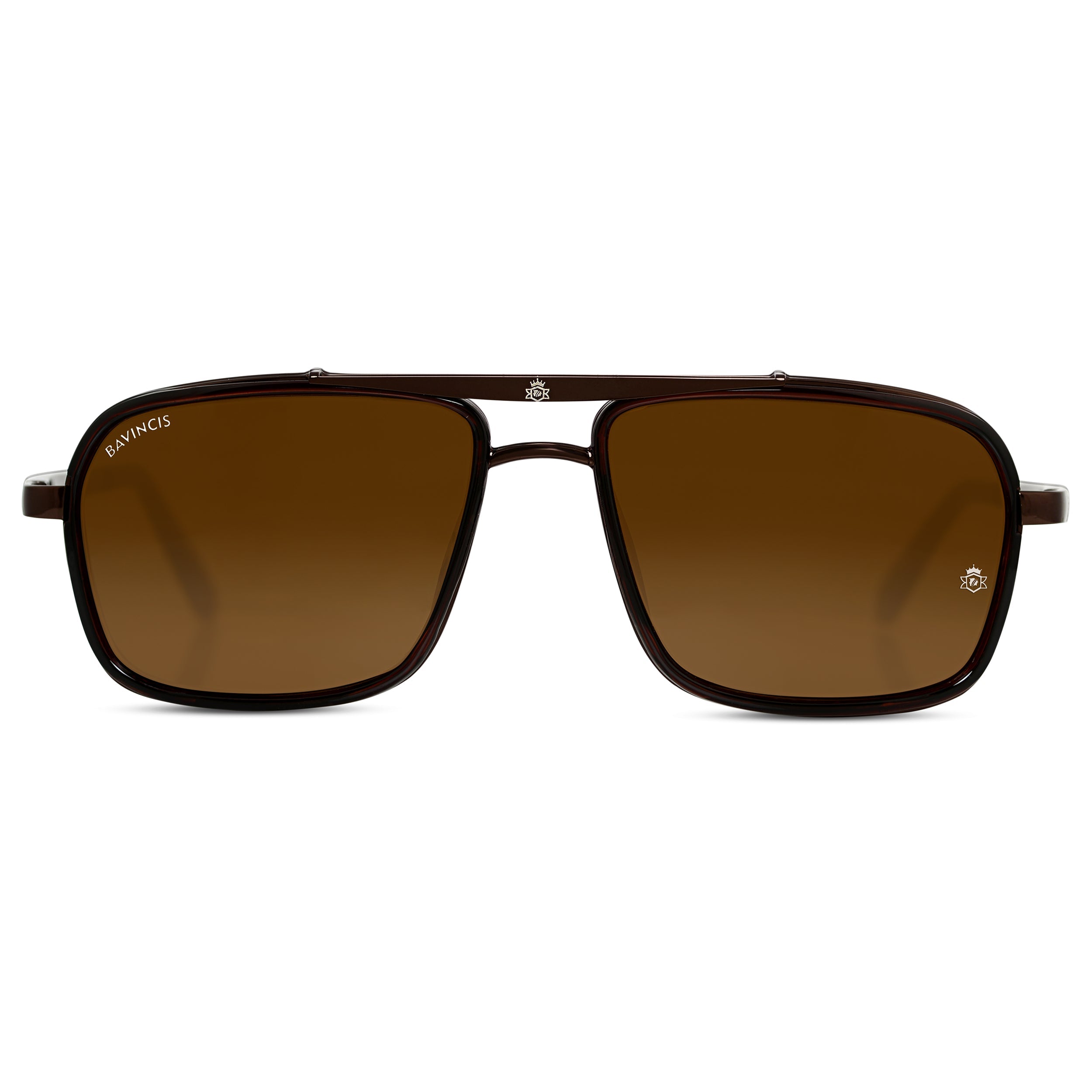 Bavincis Stanly D11 Brown And Brown Edition Sunglasses