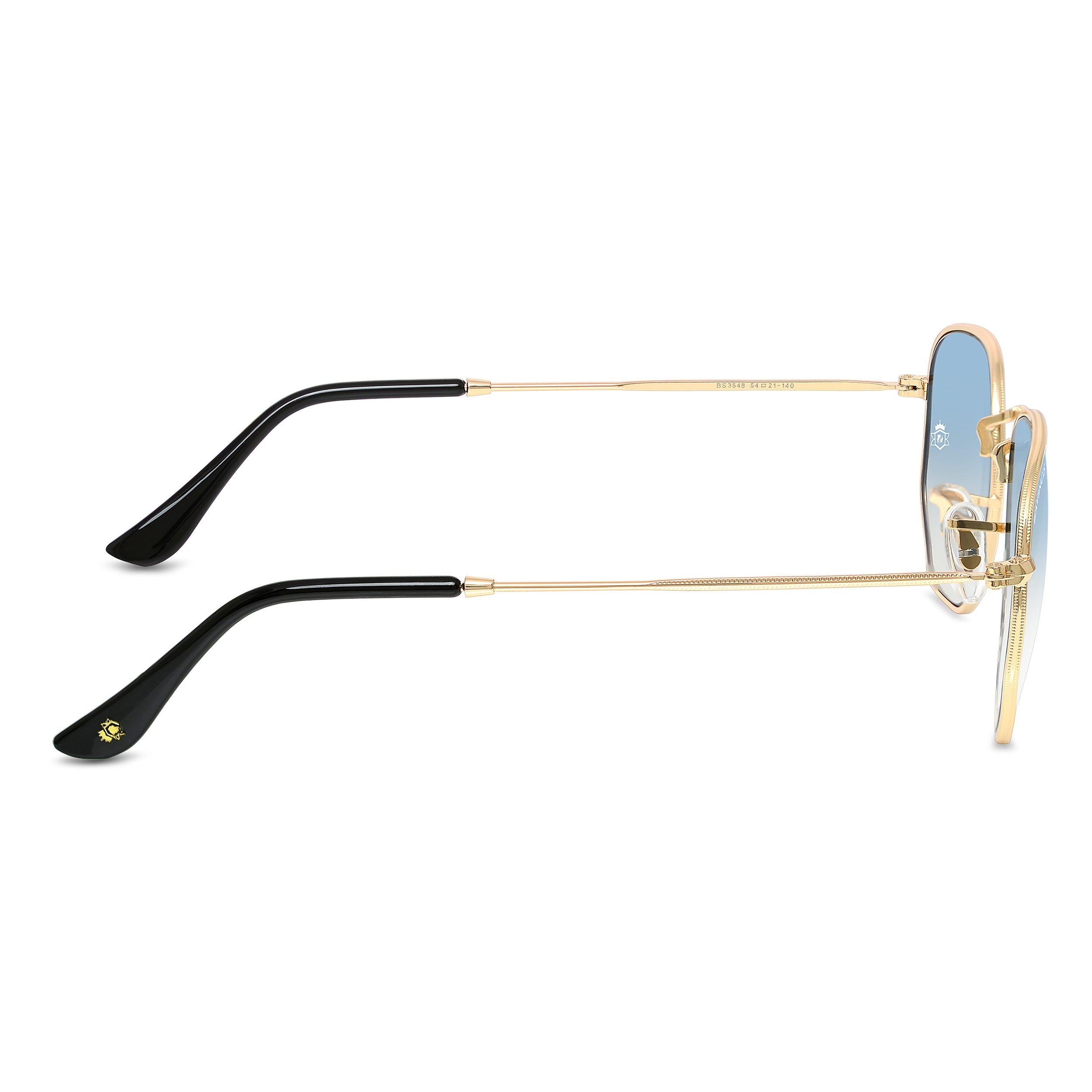 Bavincis Gemini Gold And Blue Gradient Edition Sunglasses