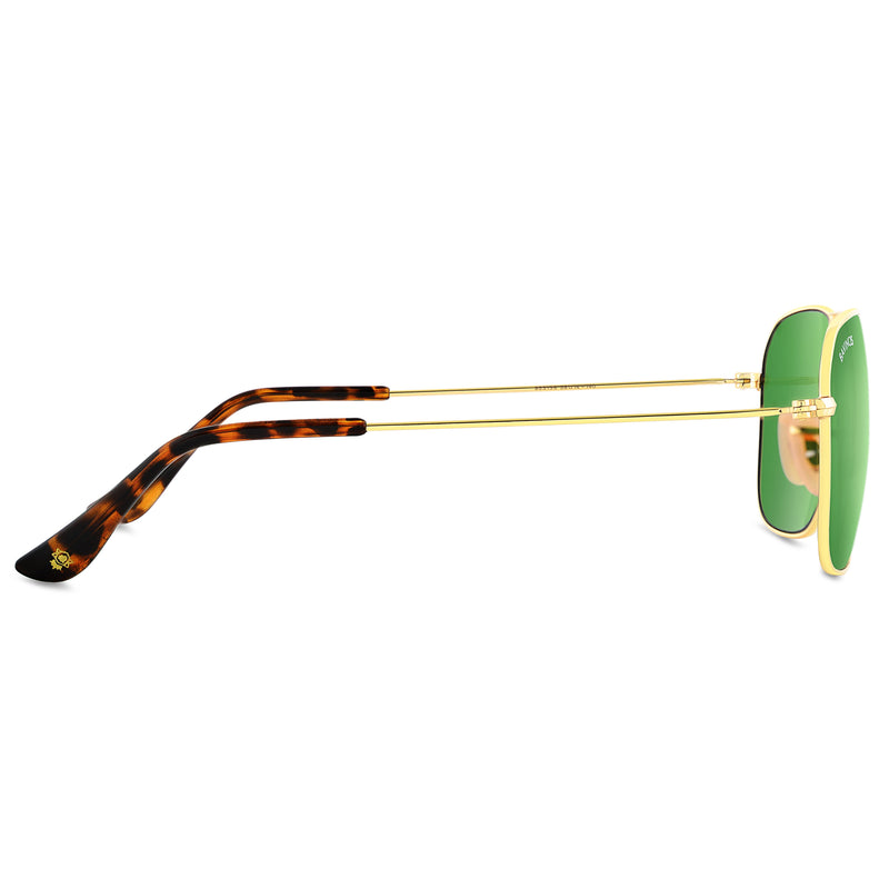 Bavincis Carloz Gold And Green Edition Sunglasses - BAVINCIS