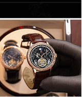 Bavincis Knox Black and Brown I Automatic Watch - BAVINCIS
