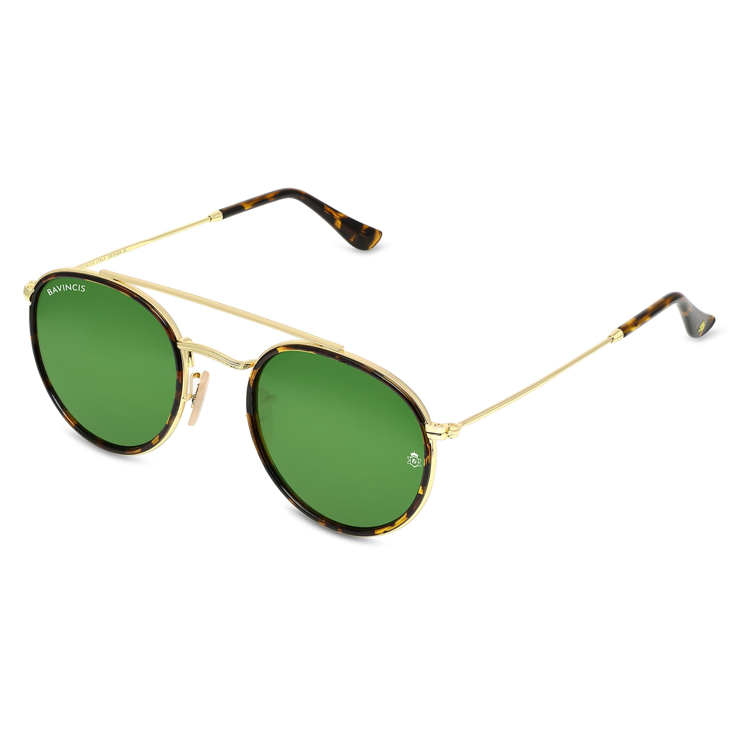 Bavincis Joyce T.Gold And Green Edition sunglasses - BAVINCIS