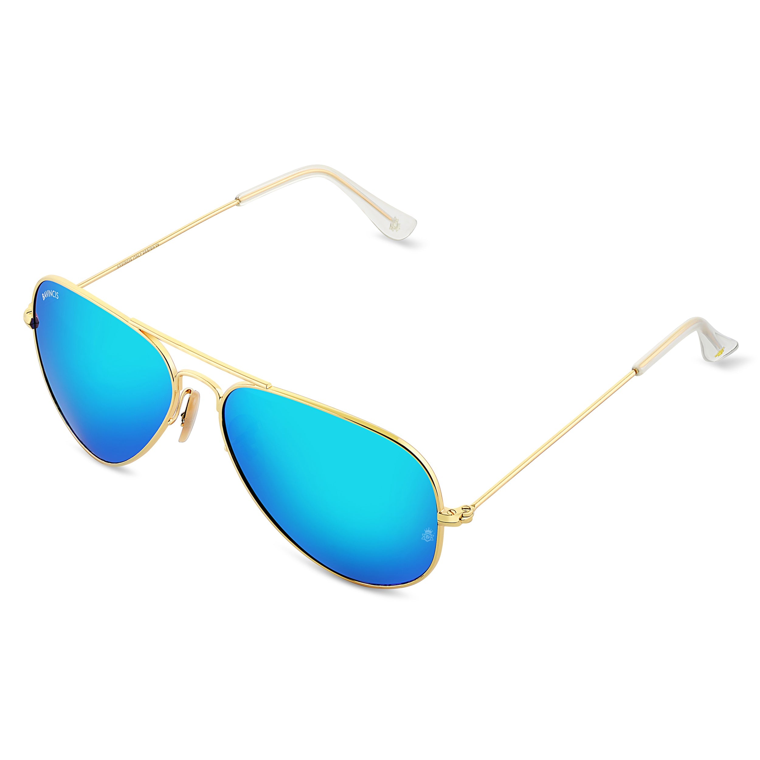 Bavincis Tommy Gold and Blue Mercury Edition sunglasses