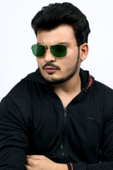 Bavincis Carloz Gold And Green Edition Sunglasses