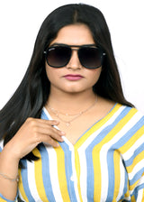 Bavincis Wink Black  And Grey Gradient Edition Sunglasses