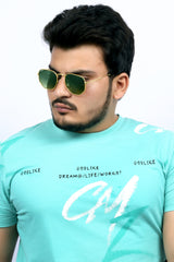 Bavincis Gemini Gold And Green Gradient Edition Sunglasses