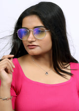 Bavincis Gemini silver and White AntiRay Edition Sunglasses