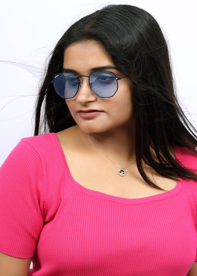 Bavincis Gemini Black And Blue Edition Sunglasses