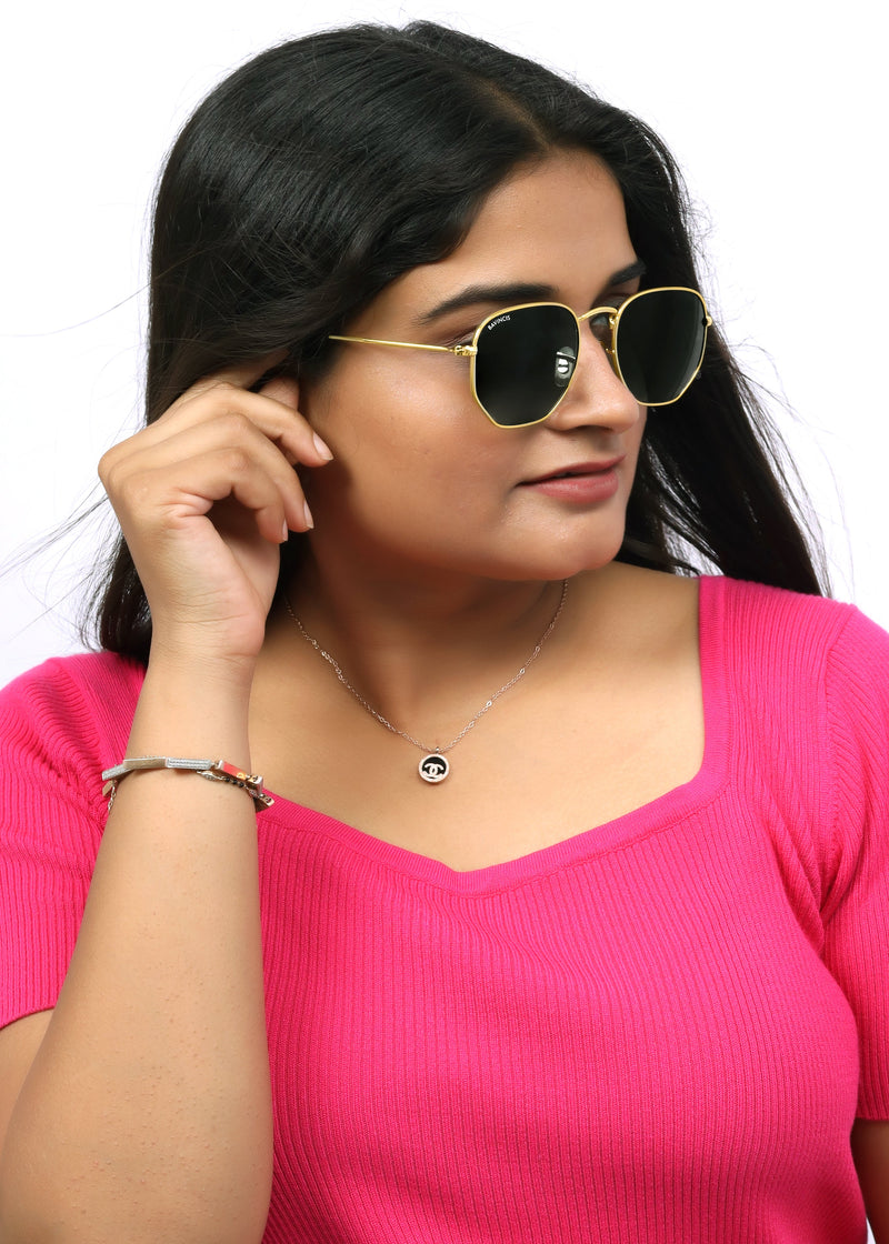 Bavincis Gemini Gold And Black Edition Sunglasses