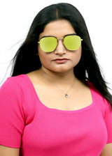 Bavincis Gemini Gold Yellow Mercury Edition Sunglasses