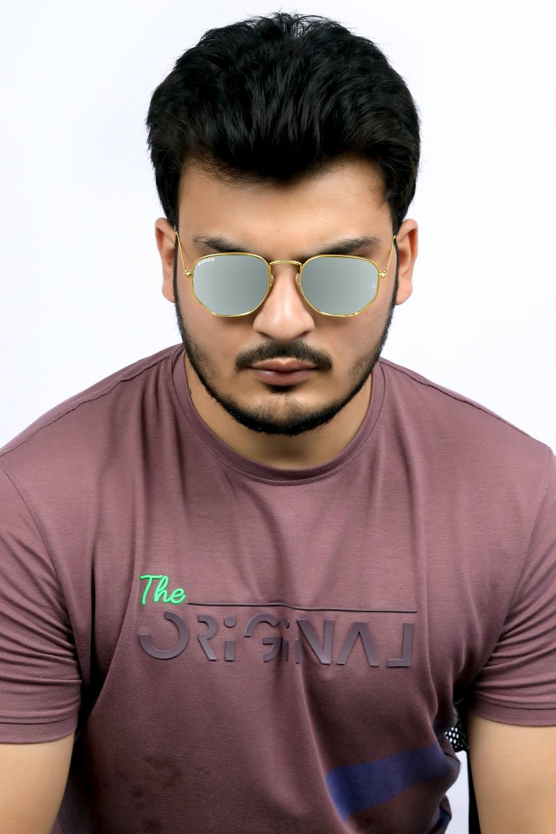 Bavincis Gemini Gold And Silver Mercury Edition Sunglasses