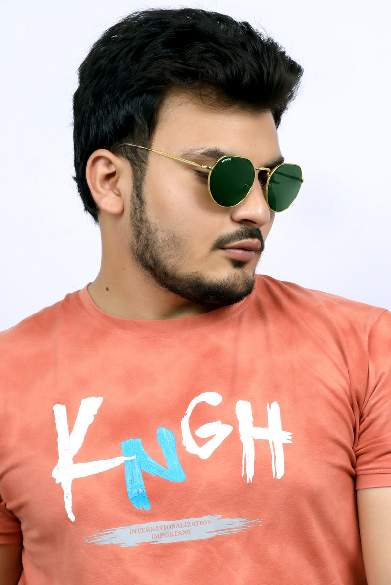 Bavincis Cooper Gold And Green Edition Sunglasses