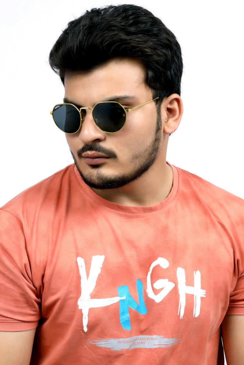 Bavincis Cooper Gold And Black Edition Sunglasses
