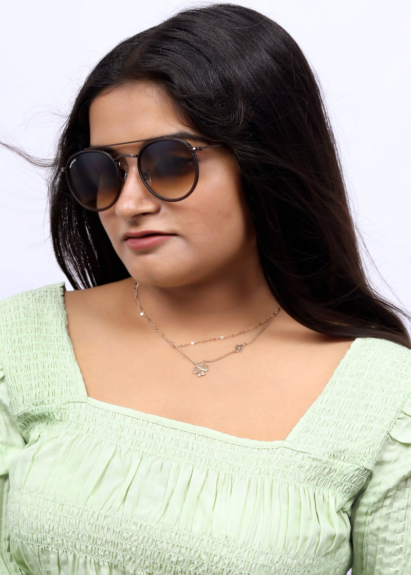 Bavincis Joyce Brown And Brown Gradient Edition sunglasses