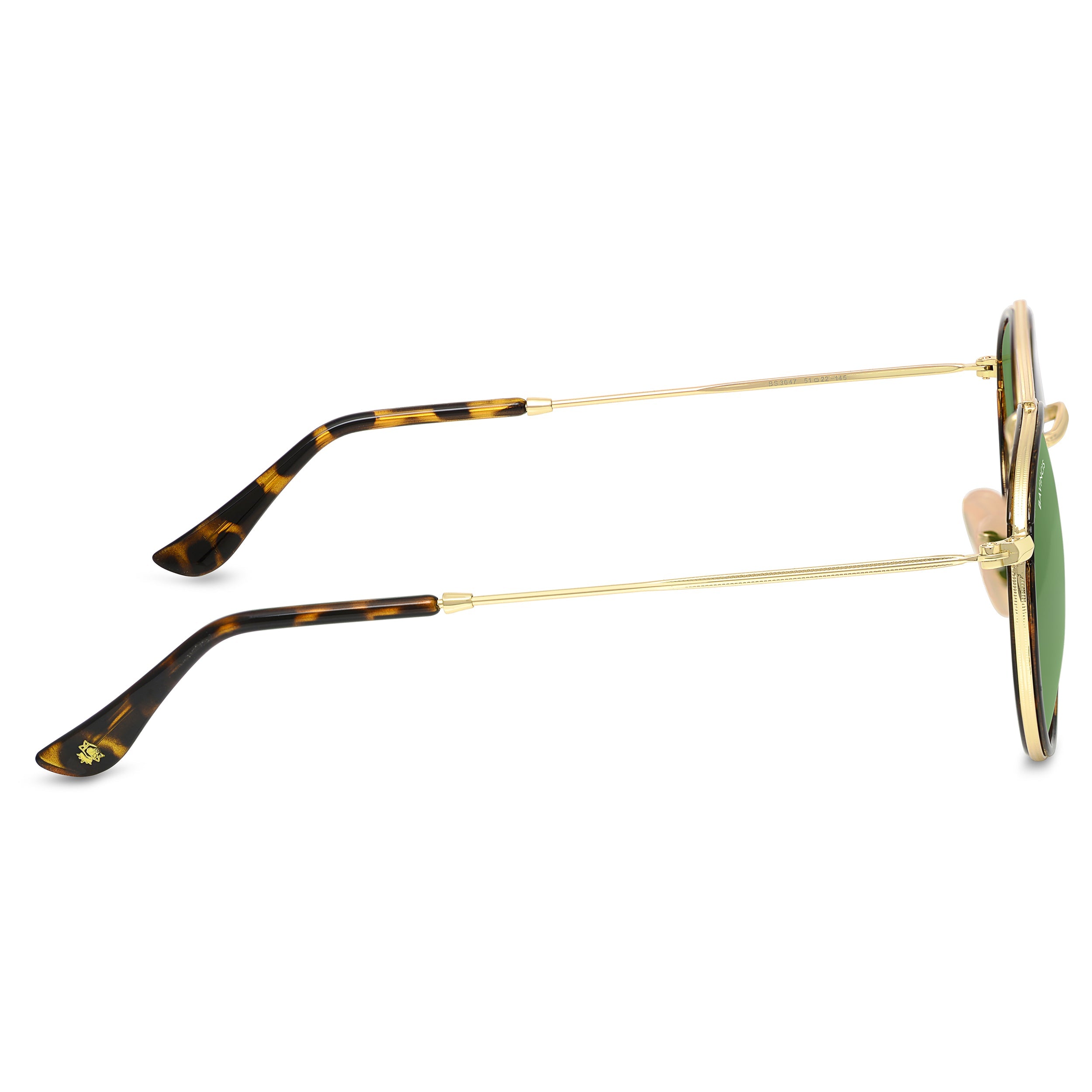 Bavincis Joyce T.Gold And Green Edition sunglasses - BAVINCIS