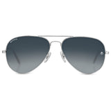 Bavincis Tommy Silver And Gray Gradient Edition Sunglasses