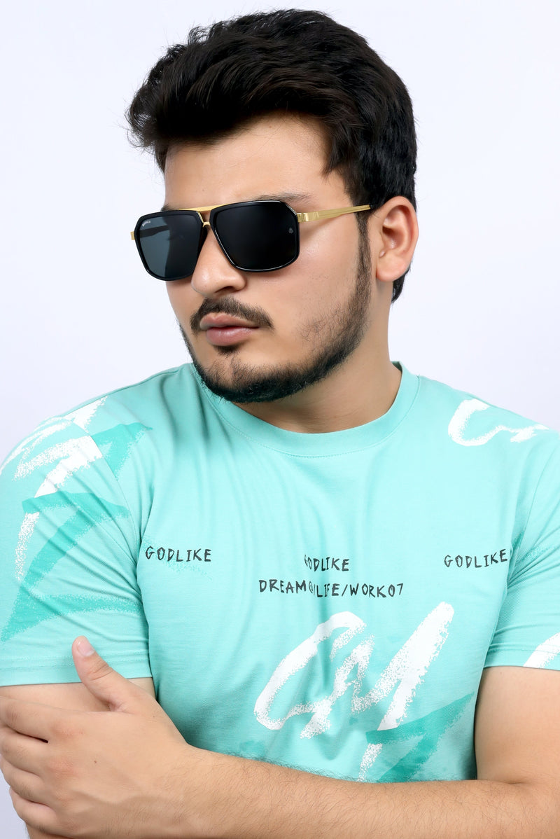Bavincis Markus Gold And Black Edition Sunglasses