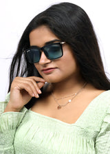Bavincis  Milano Black And Blue Edition Sunglasses