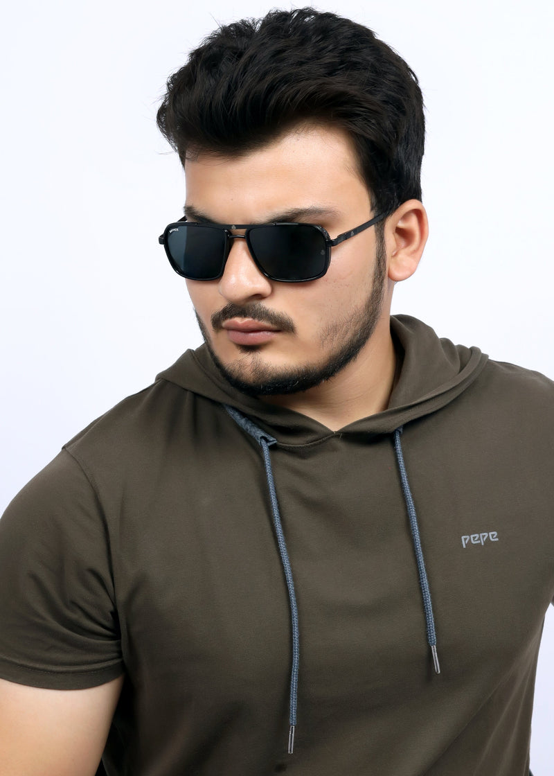 Bavincis Stanly D11 Black and Black Edition Sunglasses