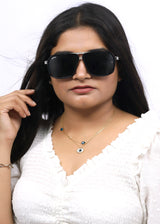 Bavincis Markus Silver And Black Edition Sunglasses